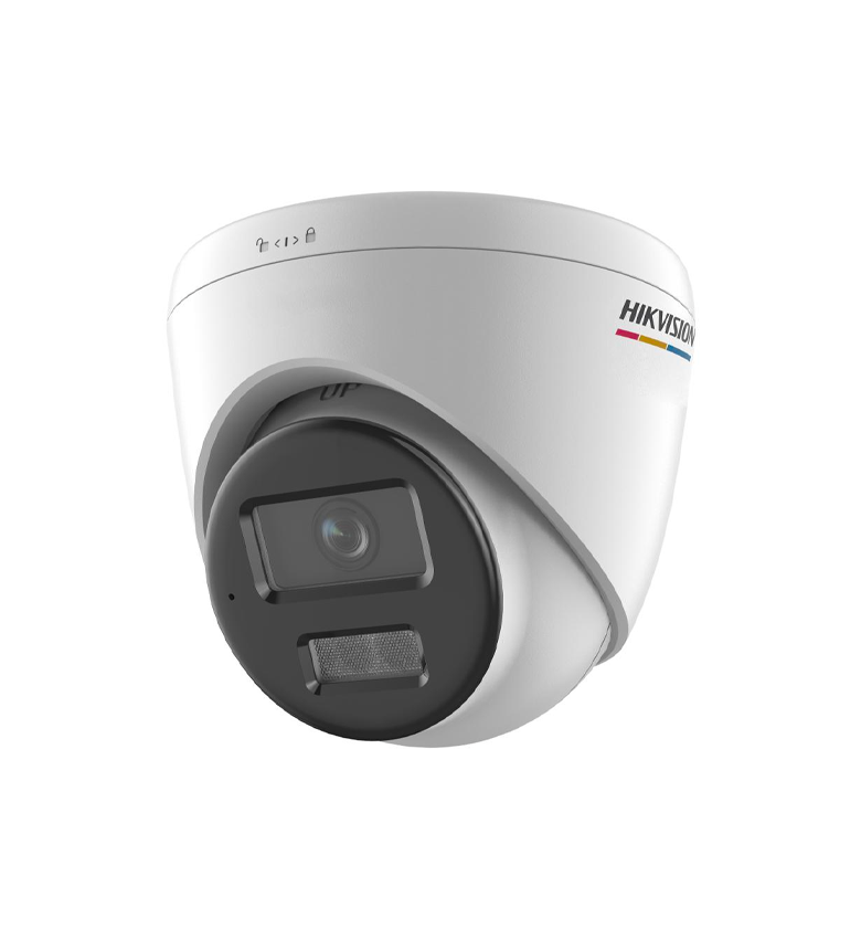 Caméra IP HIKVISION DS-2CD1367G2H-LIUF/SRB 2.8MM – 6MP ColorVu, Vision Couleur 24/7, Détection Personnes/Véhicules, Lumière Hybride Intelligente, Alarme Audio & Stroboscope, IP67