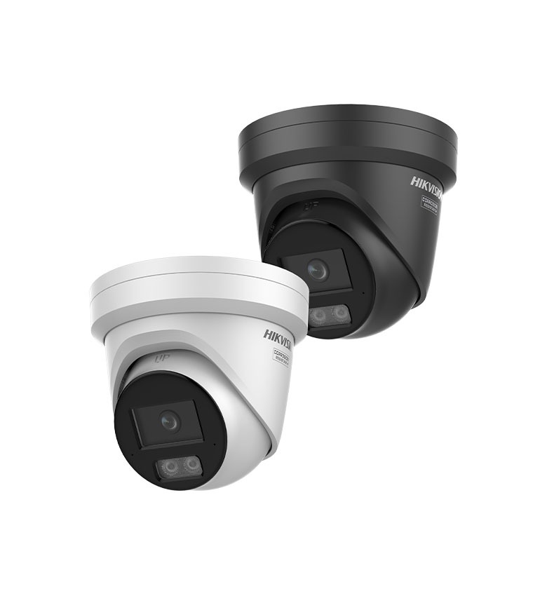 Caméra IP Turret HIKVISION DS-2CD2347G3-LIY – 4 MP (2K), Smart Hybrid Light ColorVu, Vision Nocturne Couleur, Objectif 2.8 mm Grand Angle, Micro Intégré, IA Détection Humains/Véhicules
