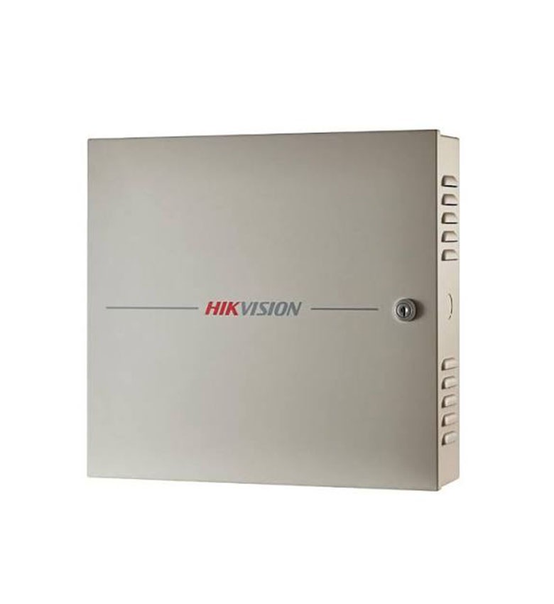 Contrôle d'Accès Réseau IP HIKVISION DS-K2602T – Contrôleur 2 Portes, Supporte 4 Lecteurs (RS-485/Wiegand), Protocole OSDP Haute Sécurité, Capacité 100 000 Cartes, Idéal pour Centralisation de Bureaux et Résidences