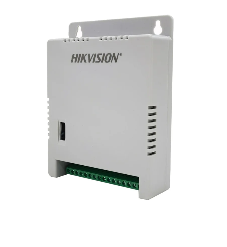Alimentation HIKVISION DS-2FA1208-C16(EUR)(Africa) – 16 Canaux, 60 W, 12 VCC/1 A Maximum par Canal, Courant Total Maximum 5 A
