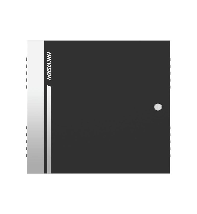 Contrôle d'Accès Réseau IP HIKVISION DS-K2812 – Contrôleur 2 Portes, Supporte 4 Lecteurs Wiegand (W26/W34), Capacité 50 000 Cartes et 200 000 Événements, Idéal pour Sécurisation de Bureaux et Résidences