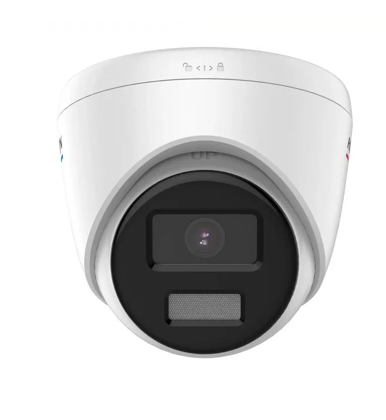 Caméra IP HIKVISION DS-2CD1327G2-LUF 2.8mm – Dôme (Tourelle) 2 MP ColorVu & Audio, Résistante à l'Eau et à la Poussière (IP67), Emplacement Micro SD (Carte Mémoire)