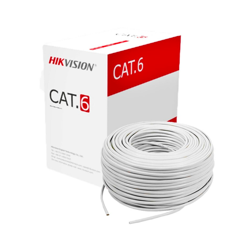 Câble Réseau HIKVISION DS-1LN6U-W-CCA – CAT6 UTP, 305m