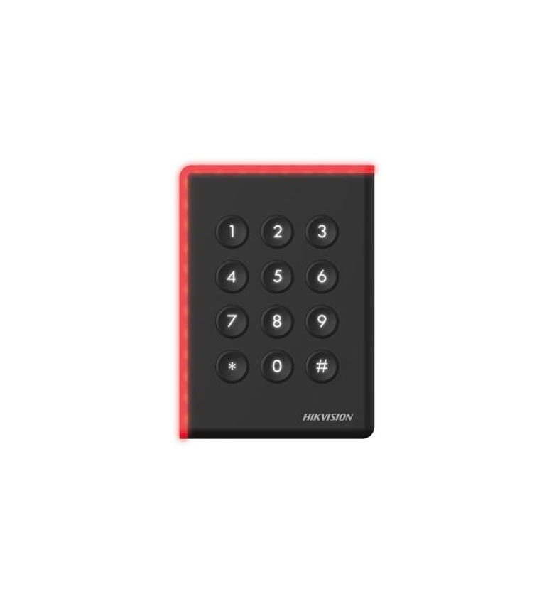 Pointeuse et Contrôle d'Accès HIKVISION DS-K1108AMK – Authentification par Code et Carte RFID/Mifare