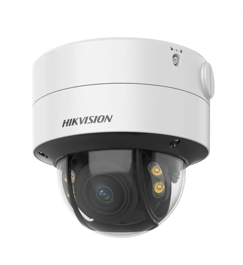 Caméra Analogique HIKVISION DS-2CE59DF8T-AVPZE(2.8-12mm)(O- STD) – Dôme ColorVu 2 MP Motorisée Varifocale, Résistante à l'Eau et à la Poussière (IP67), Anti-Vandalisme (IK10)