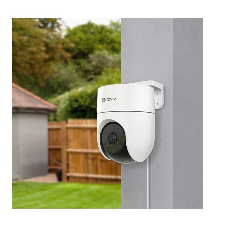Caméra de Surveillance WiFi Extérieure EZVIZ H8c 3MP 2K – Motorisée 360°, Suivi Automatique IA, Vision Nocturne Couleur