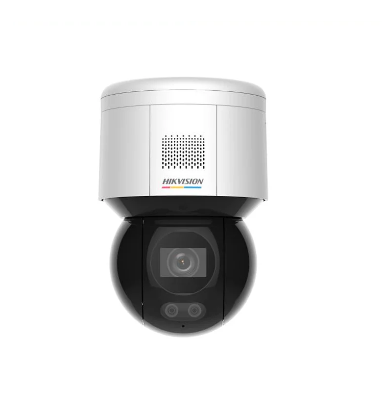 Caméra IP PTZ HIKVISION DS-2DE3A400BW-DE(F1)(T5) – Caméra Rotative ColorVu 4 MP, H265+, Vision Couleur de Nuit 30 m, Microphone Intégré