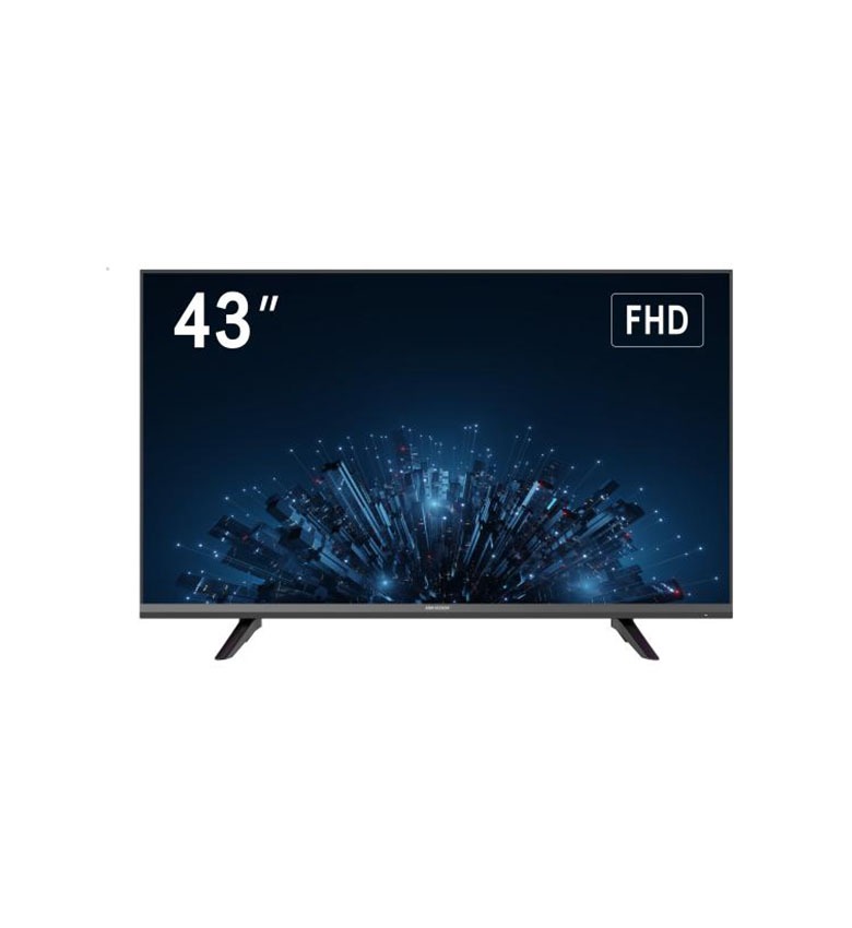 Moniteur LED Professionnel HIKVISION DS-D5043F3-1V0S – 43 Pouces, Résolution Full HD 1080p, Conçu pour Vidéosurveillance 24h/24 et 7j/7, Entrées HDMI/VGA, Haut-parleurs Intégrés, Fixation VESA