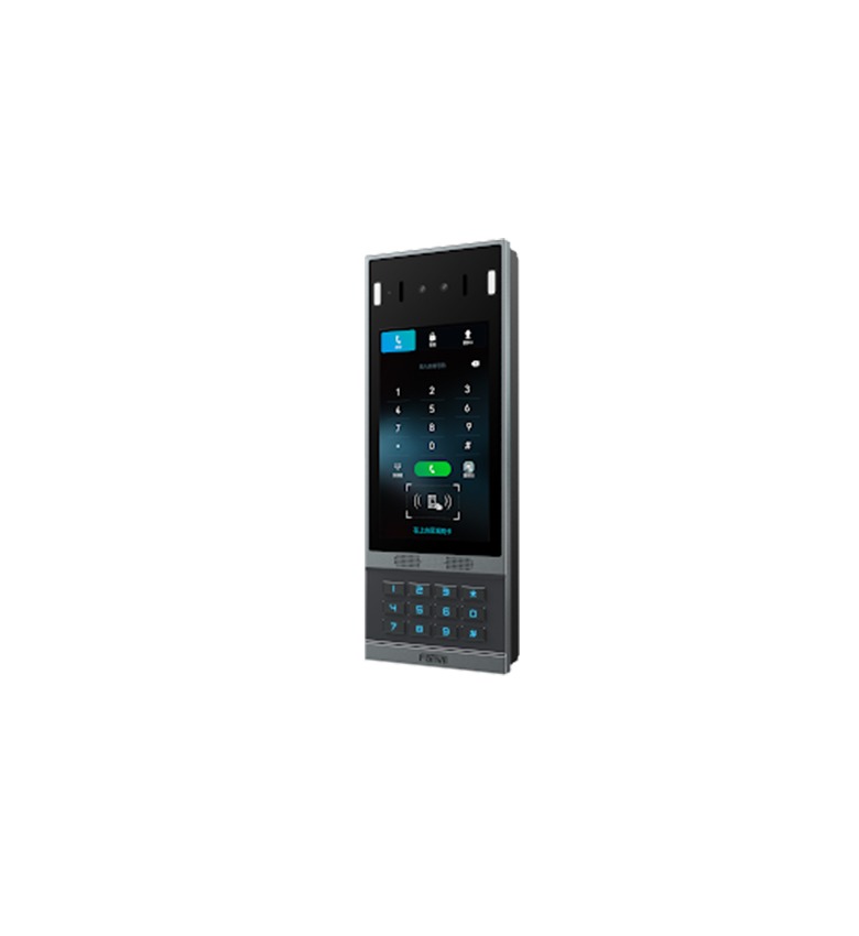 Fanvil i67 - Platine de Rue pour Immeuble, Portier IP, Lecteur de Carte RFID, Reconnaissance Faciale