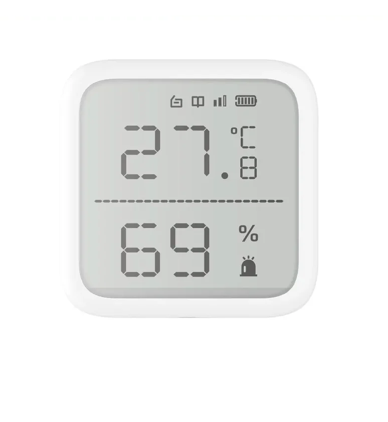 Capteur de Température et d'Humidité Sans Fil HIKVISION DS-PDTPH-E-WE(O-STD) – 868 MHz, pour Alarme AX Pro