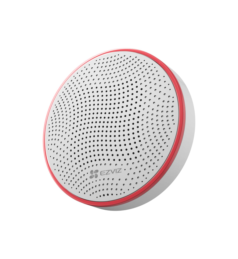 Sirène d'Alarme Extérieure Connectée EZVIZ T9C – Son 90-105dB, Durée 5-180s, Installation Filaire/Sans Fil, Batterie 8 Ans, Anti-Sabotage/Anti-Mouvement, Compatible Centrale d'Alarme EZVIZ A3