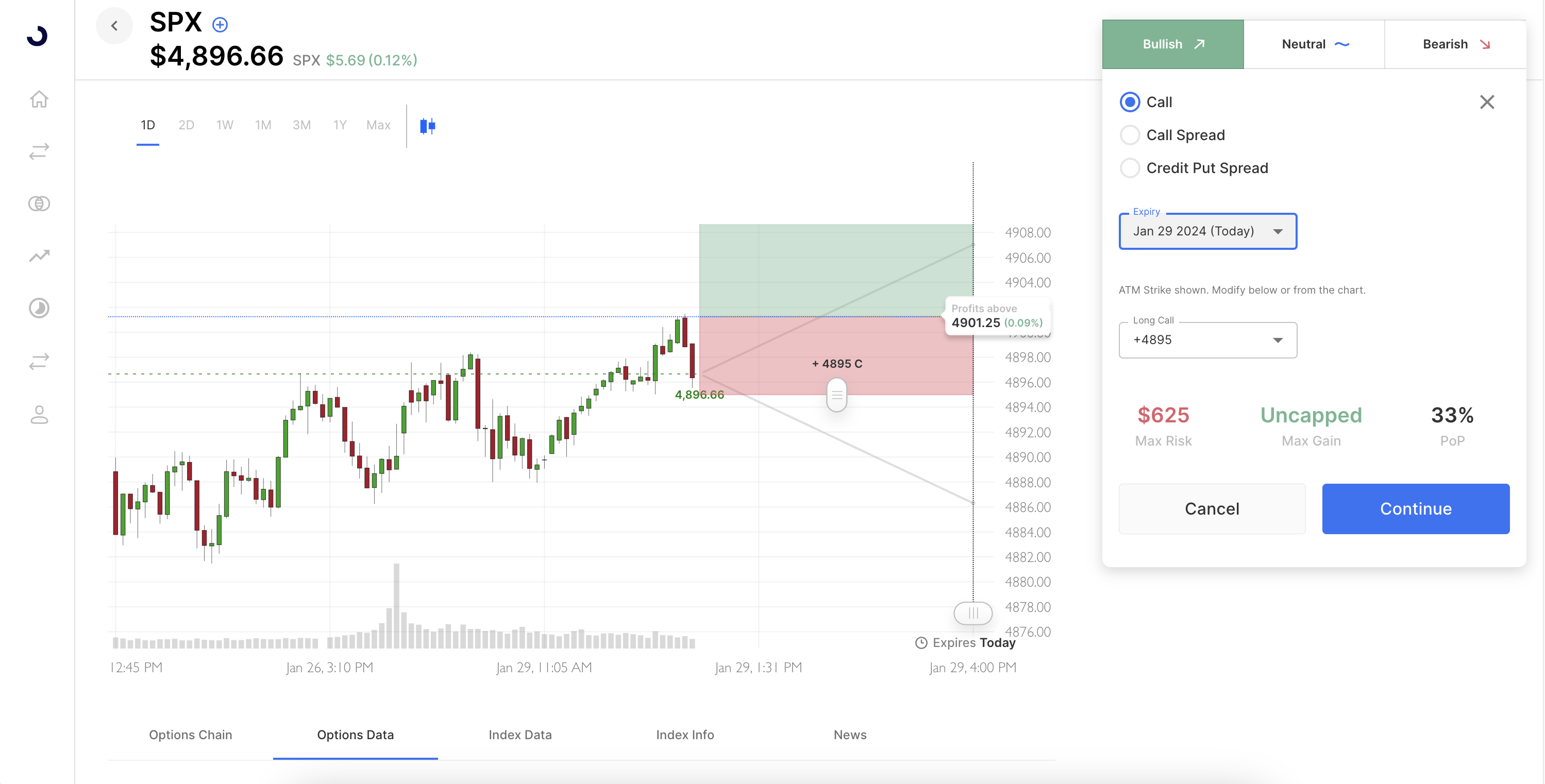 Options AI Options Paper Trading