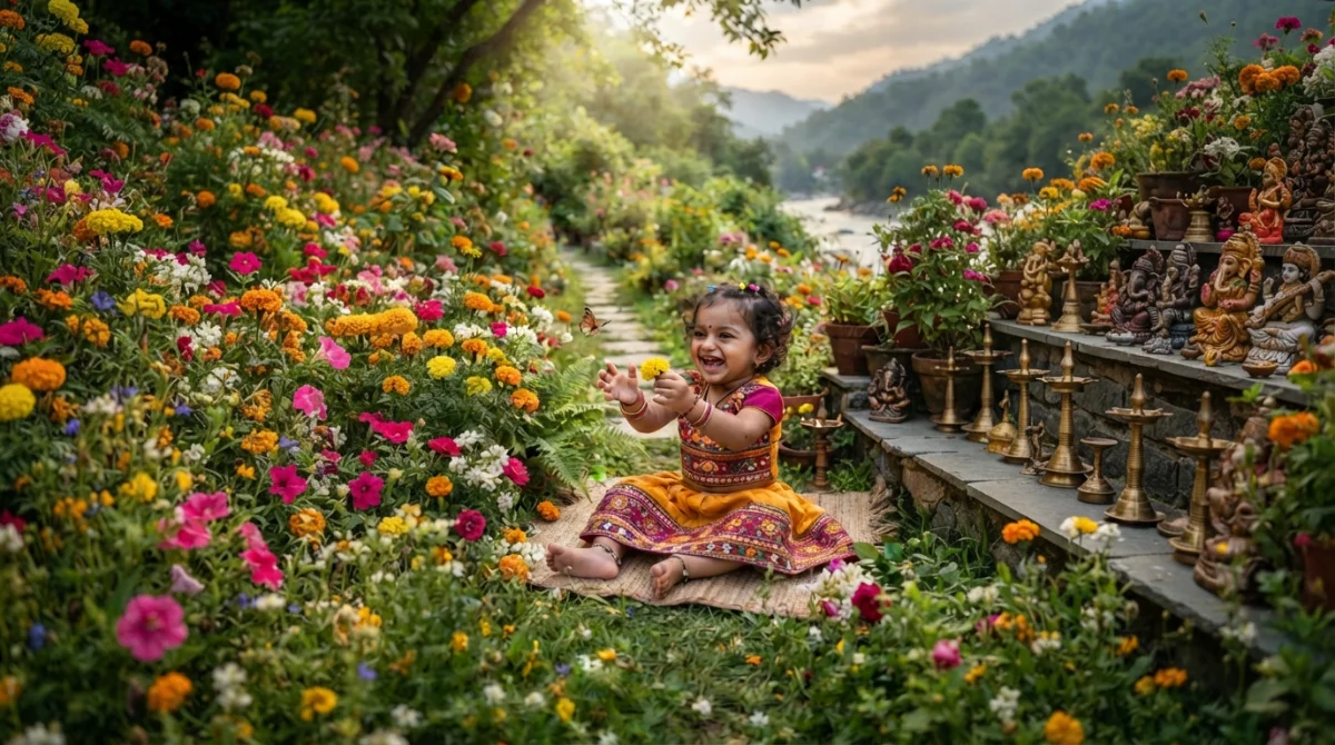 15 Beautiful Hindu Baby Girl Names Inspired by Nature
