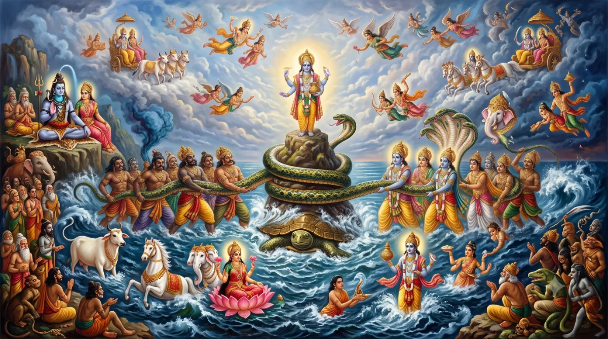 Samudra Manthan: Precious Treasures and Their Modern Value