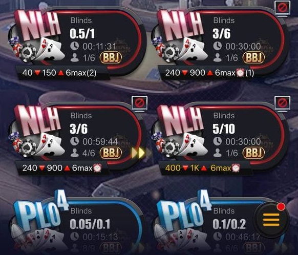 Lobby PokerBros