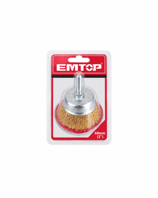BROSSE METALLIQUE POUR PERCEUSE 50mm EMTOP REF EWCB30501