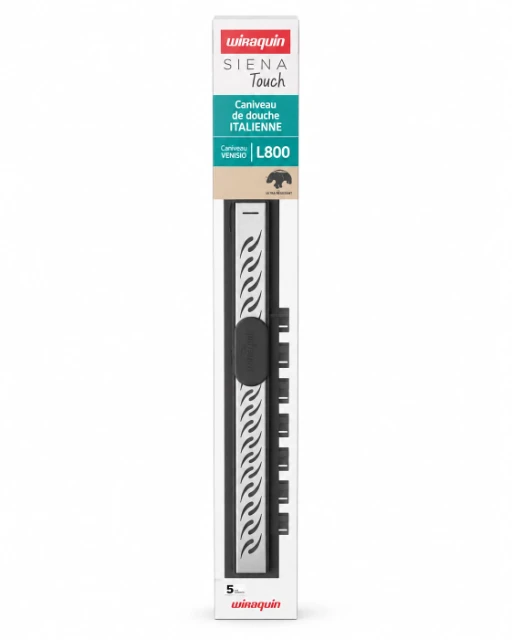 CANIVEAU DE DOUCHE WIRQUIN 800mm REF 30720764