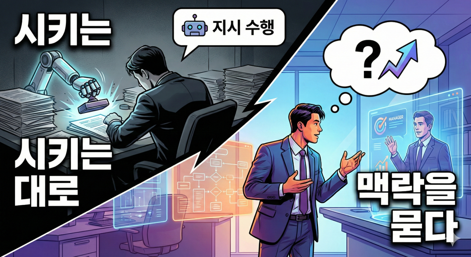 지시(Instruction)만 있고 대화(Interaction)가 부족할 때: 스마트하게 '맥락'을 요구하는 법