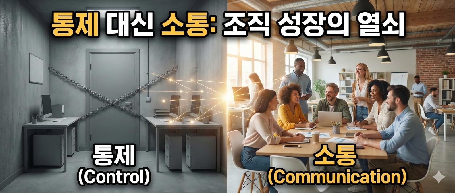 구글과 넷플릭스의 전제 조건: 통제 대신 '고밀도 소통'을 택하다