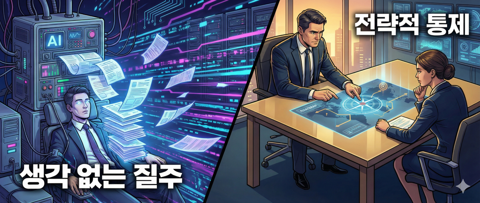 AI 도입 후 CEO가 겪게 될 공포: '전략적 표류(Strategic Drift)'의 가속화