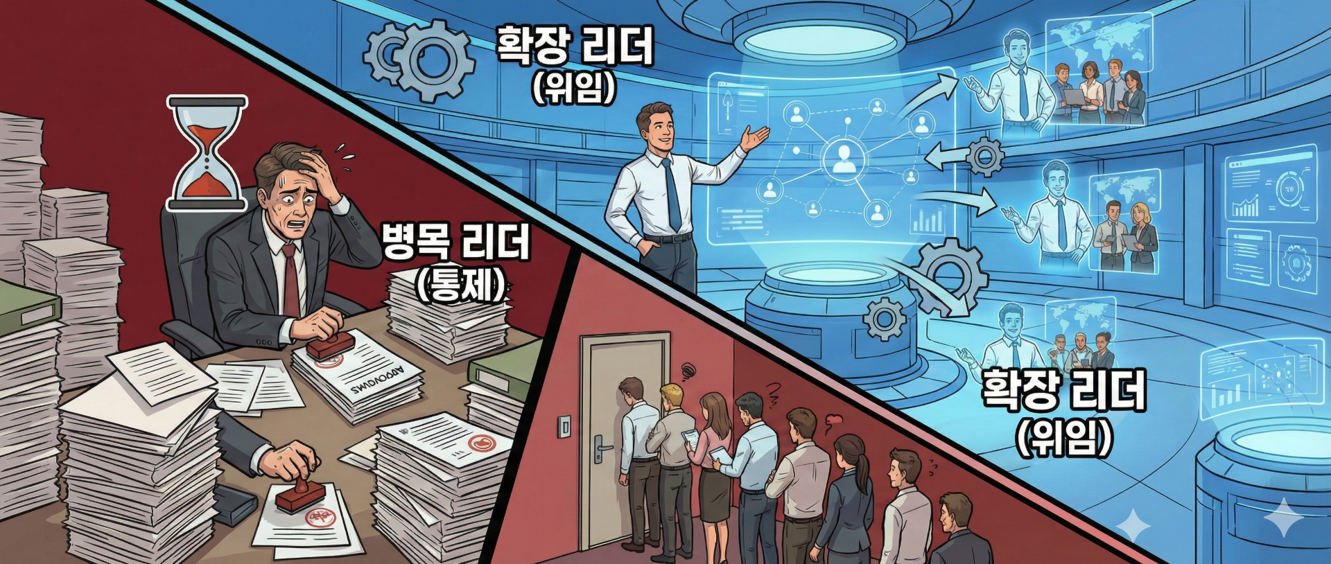 당신이 조직의 가장 큰 병목이라면: '보고'가 아닌 '위임'을 시스템화하라