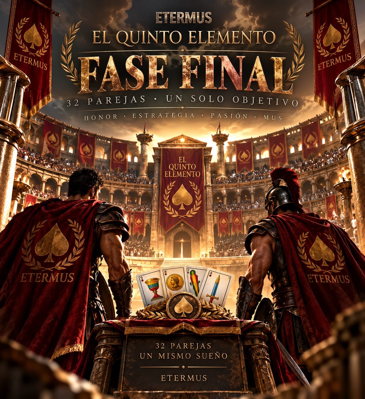 Cartel de FASE FINAL 5 ELEMENTO
