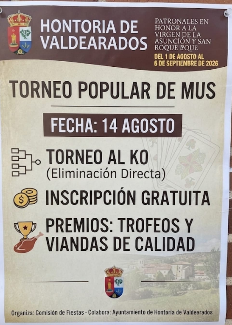 TORNEO HONTORIA DE VALDEARADOS