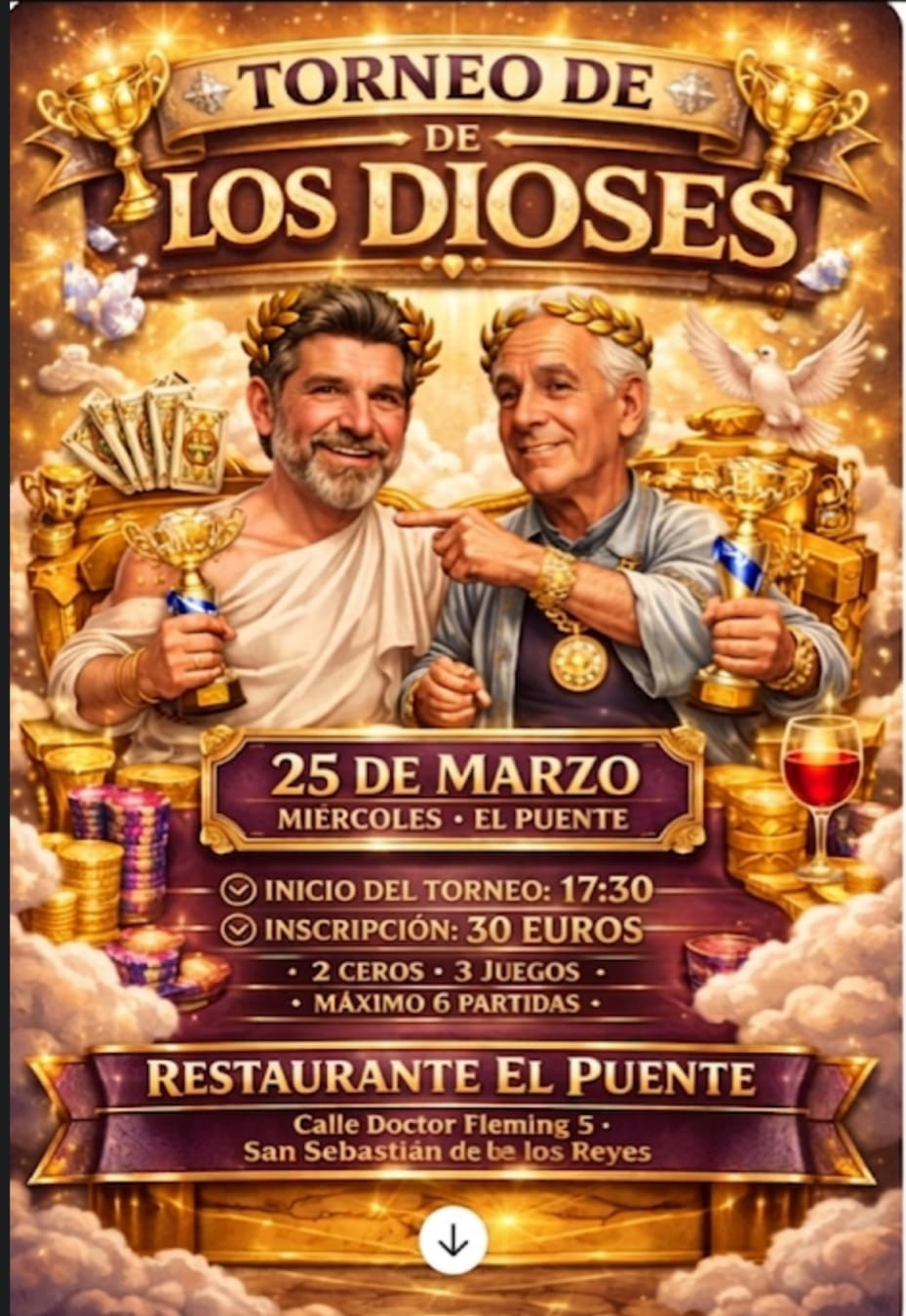 TORNEOS DE LOS DIOSES