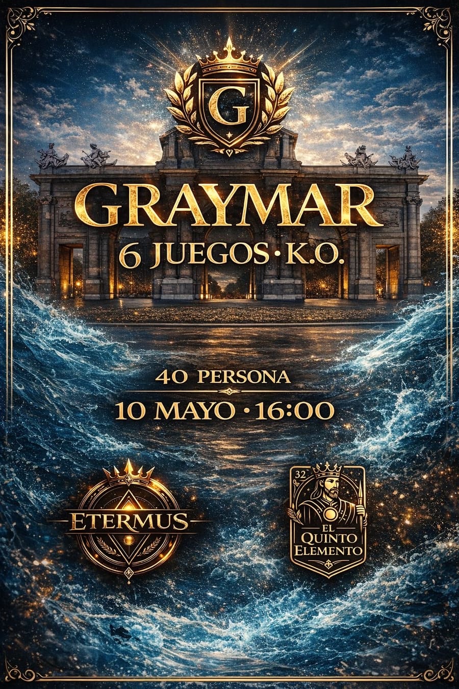 Cartel del torneo PRECLASIFICATORIO GRAYMAR