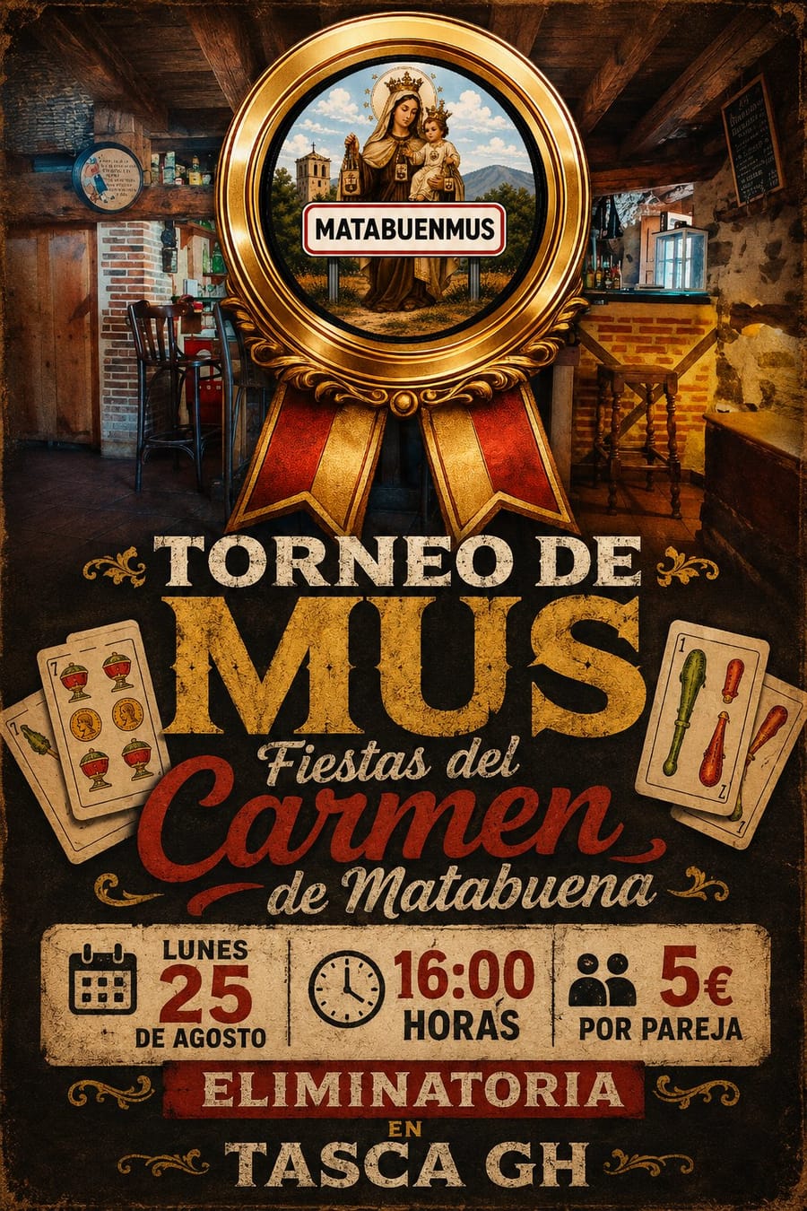Cartel del torneo Carmen 2026
