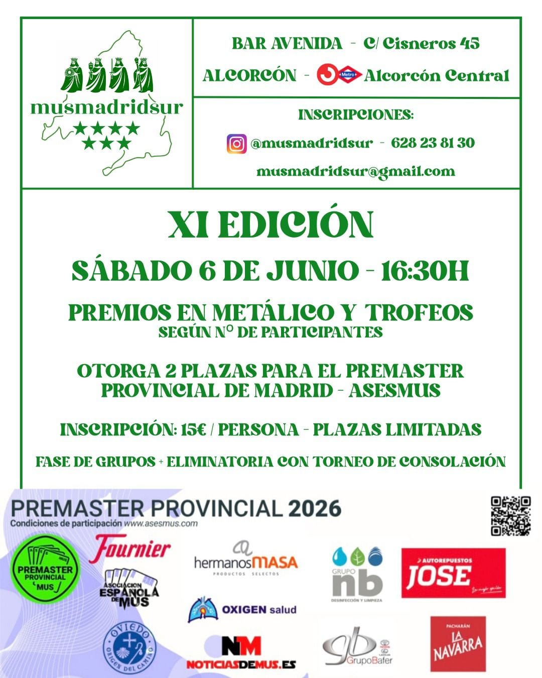 XI Edición Mus Madrid Sur - Mini