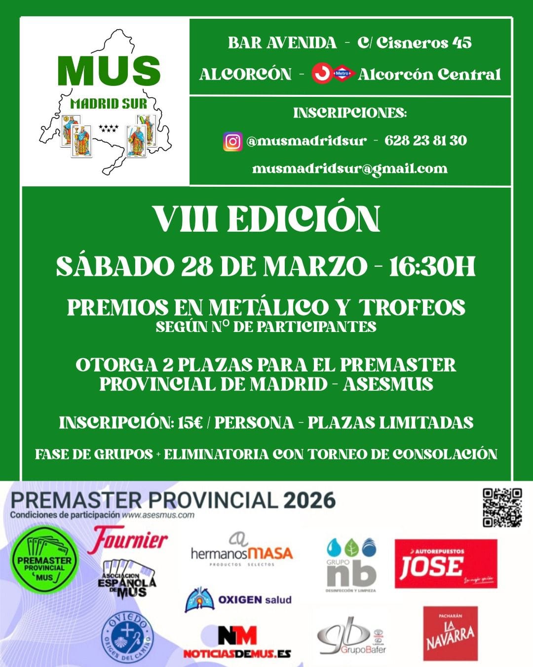 VIII Edición Mus Madrid Sur