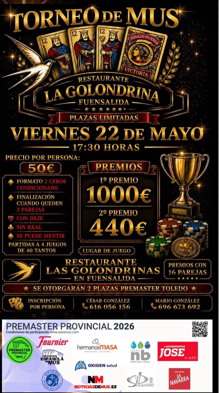 TORNEO 22 DE MAYO MUS LA GOLONDRINA