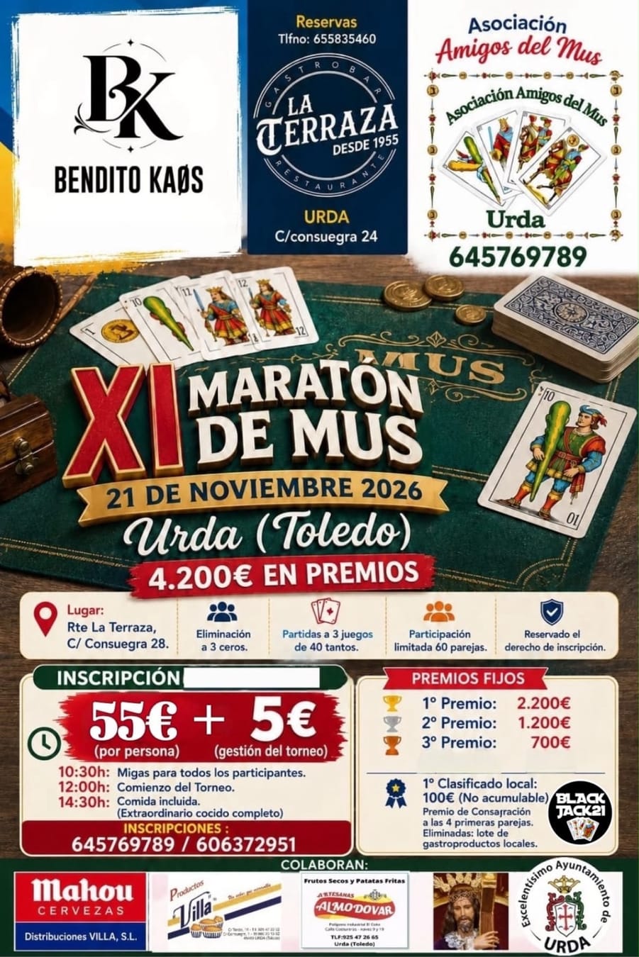 Cartel de XI Edición Urda (Toledo)