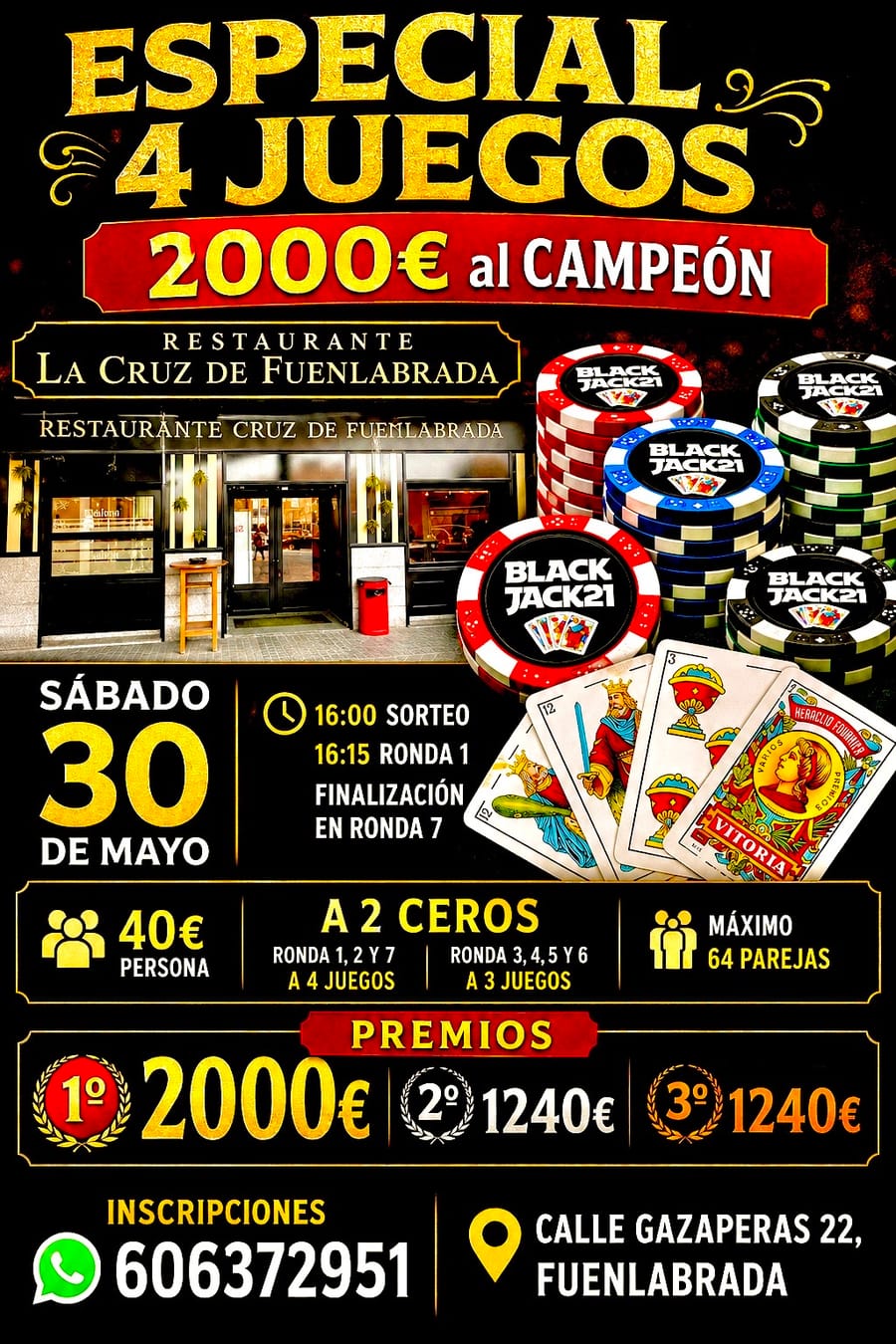 ESPECIAL FUENLABRADA 4 JUEGOS