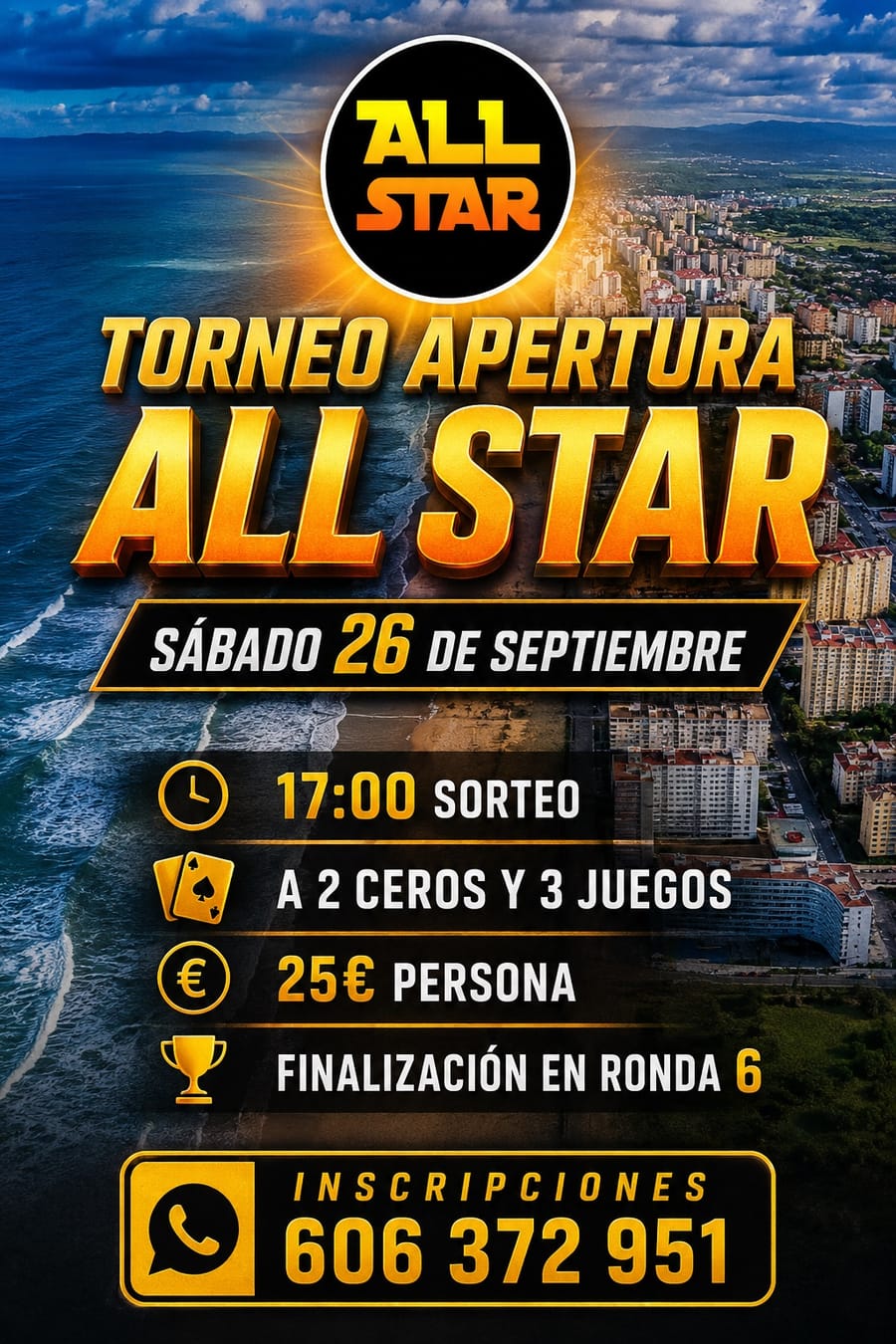 Cartel del torneo PRE ALL STAR