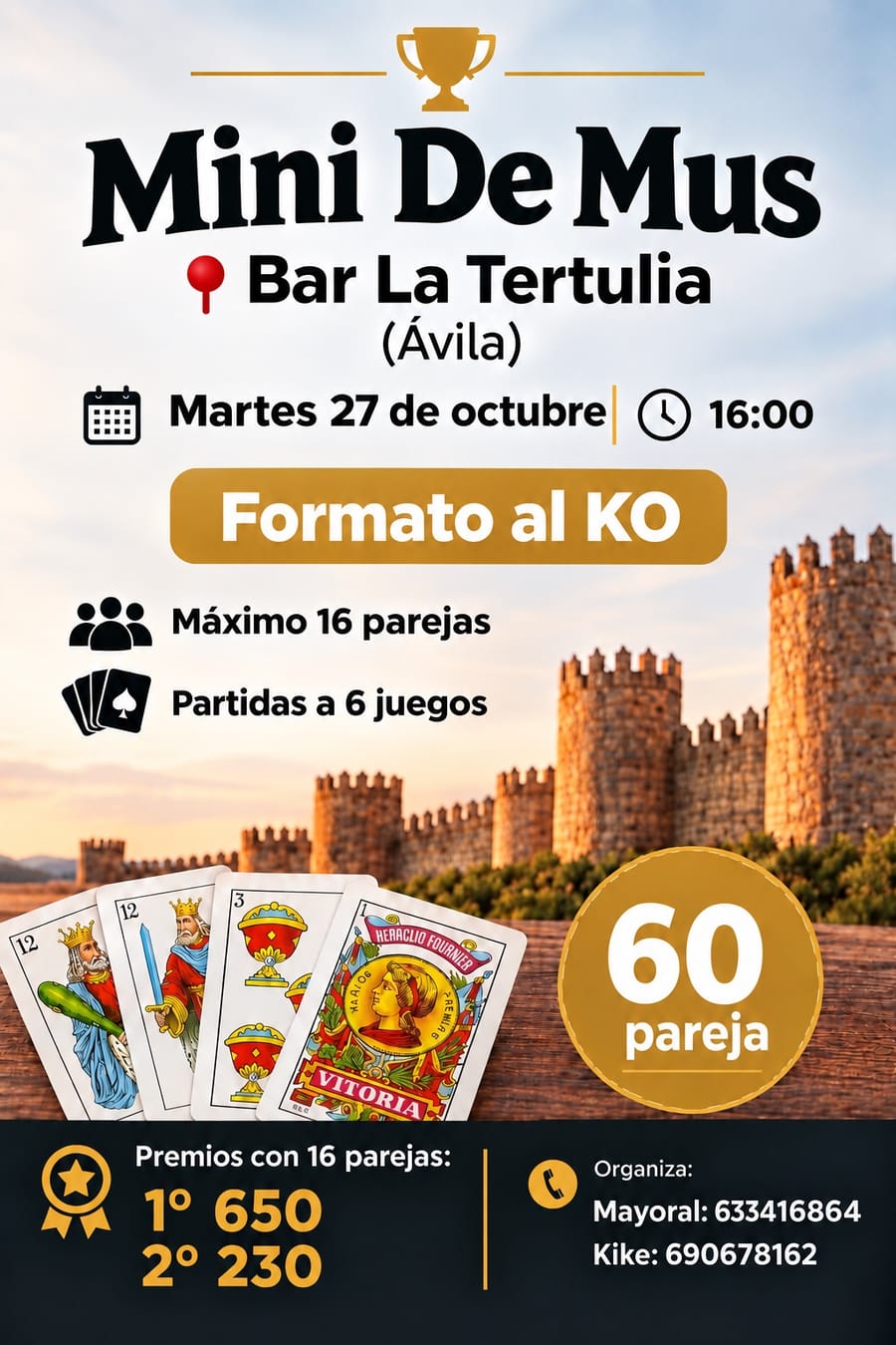Cartel de MINI DE MUS LA TERTULIA