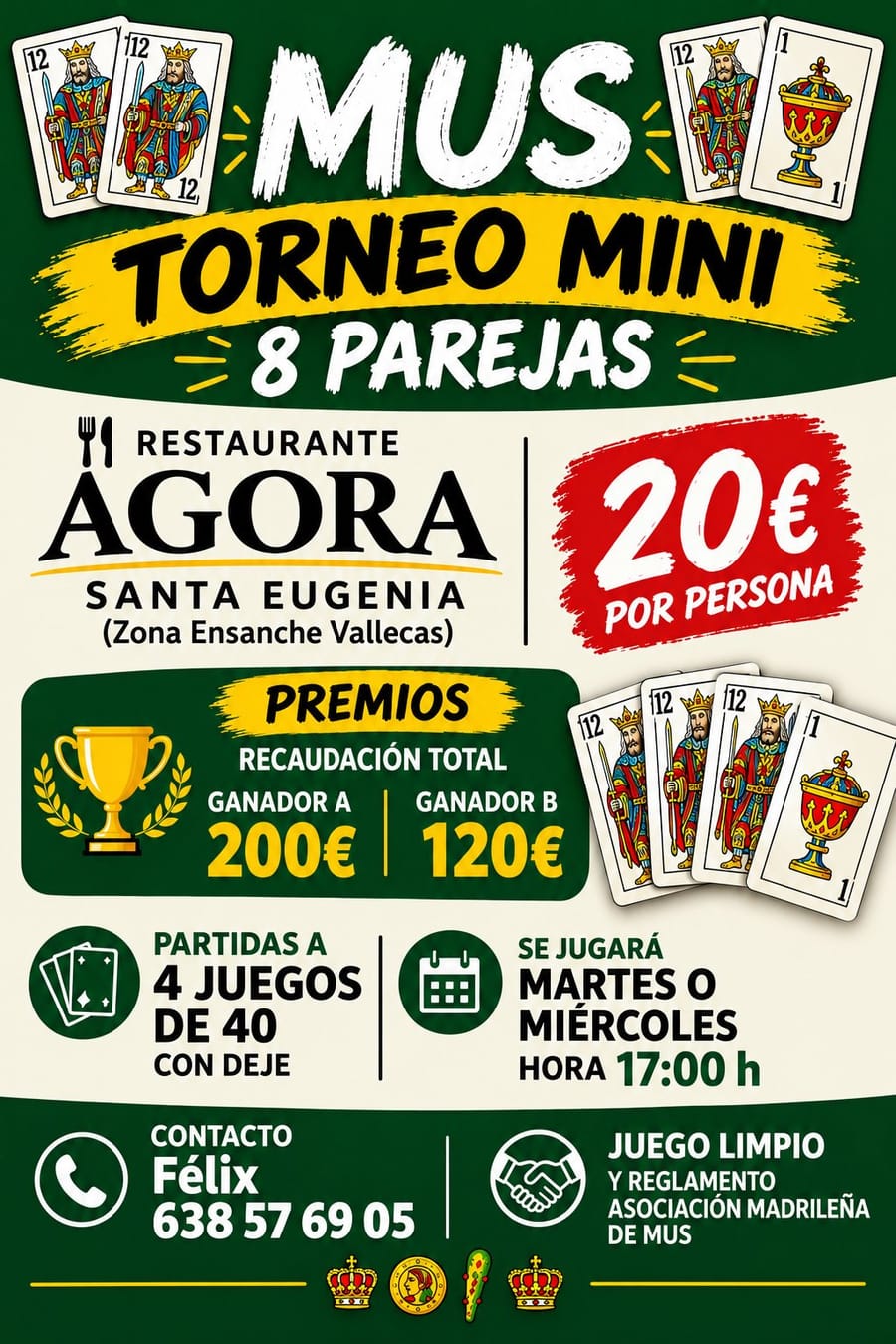 Cartel de Mini en Santa eugenia vallecas