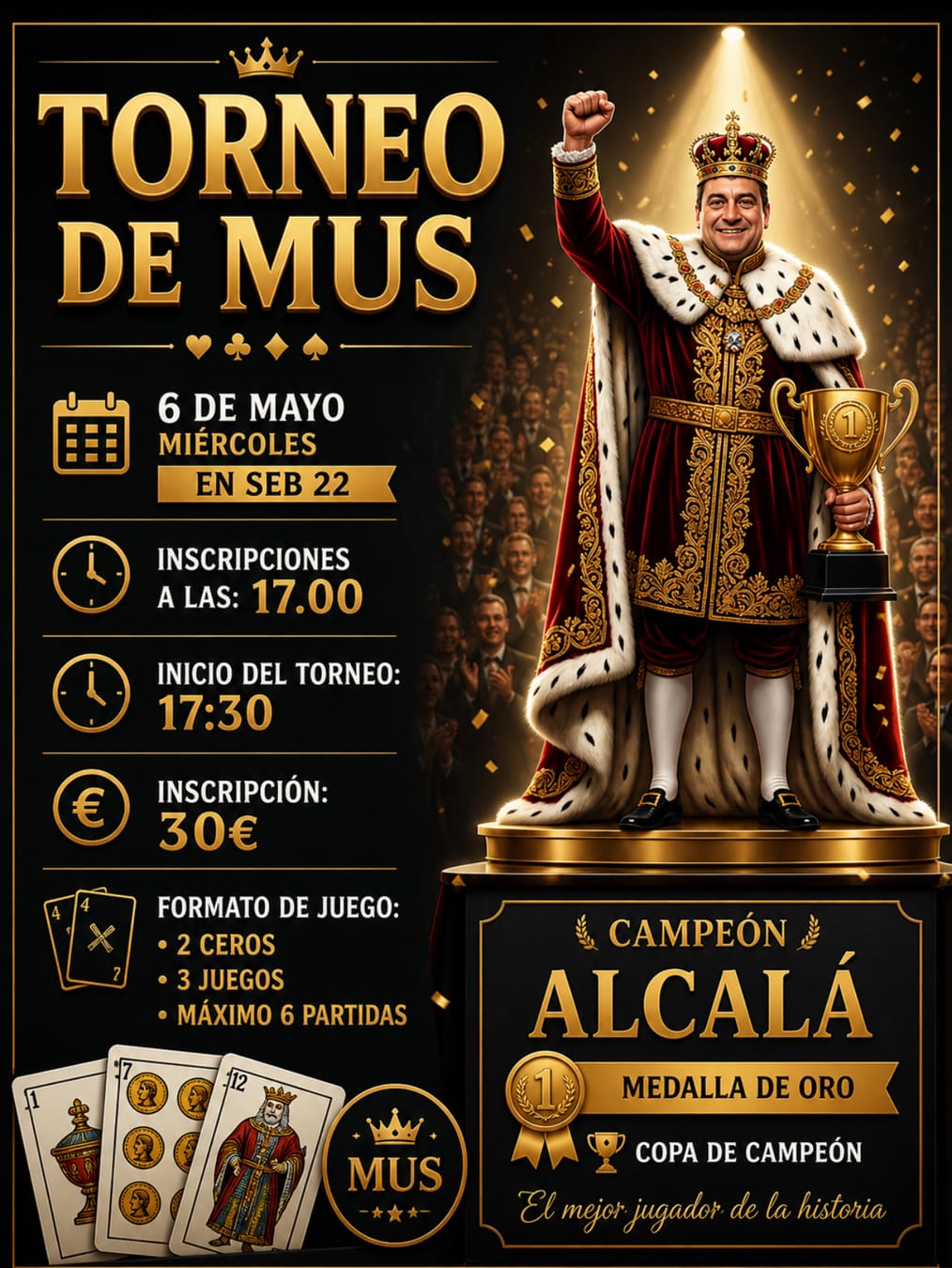 Cartel del torneo TORNEO DE LA EXCELENCIA