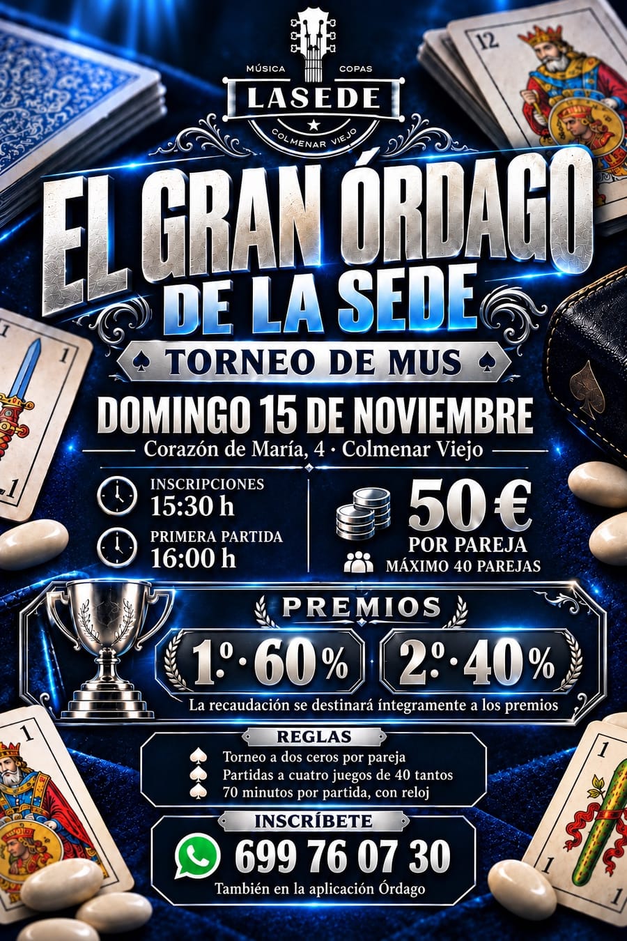 Cartel de El ORDAGO DE LA SEDE