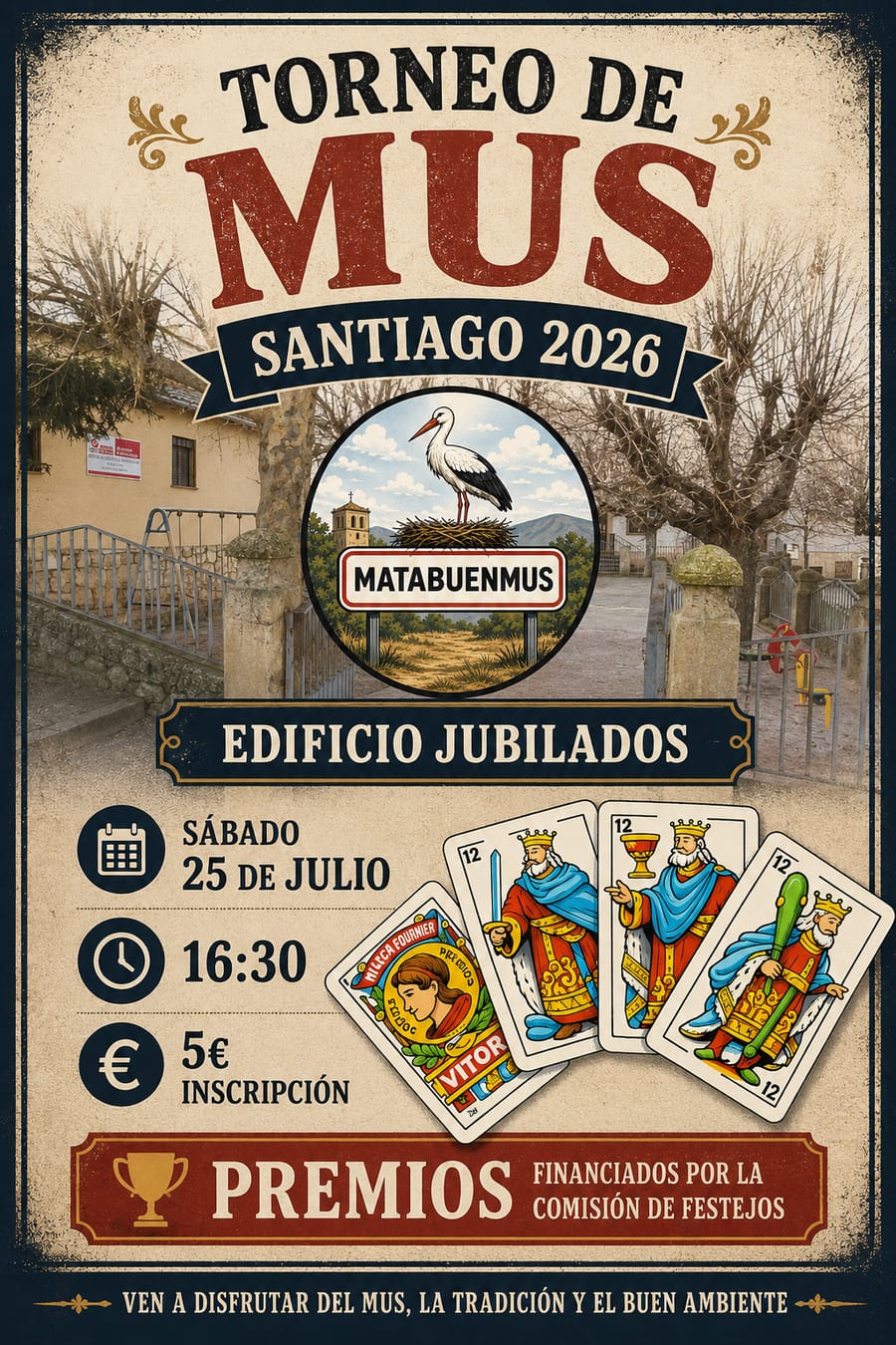 Cartel del torneo Santiago 2026