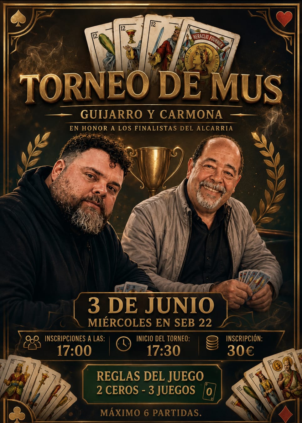 GUIJARRO Y CARMONA TORNEO FINALISTAS