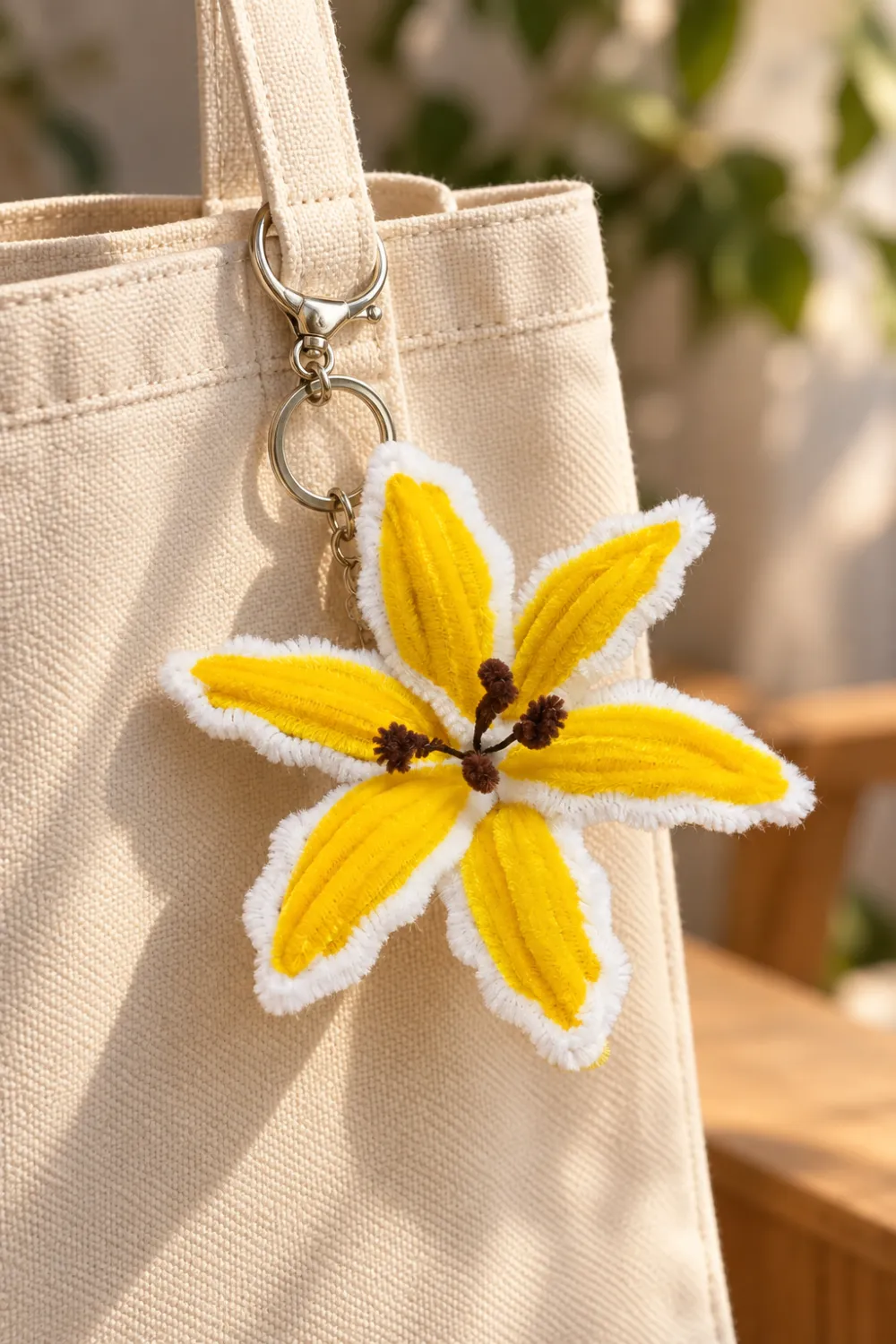 Yellow Bag Charm
