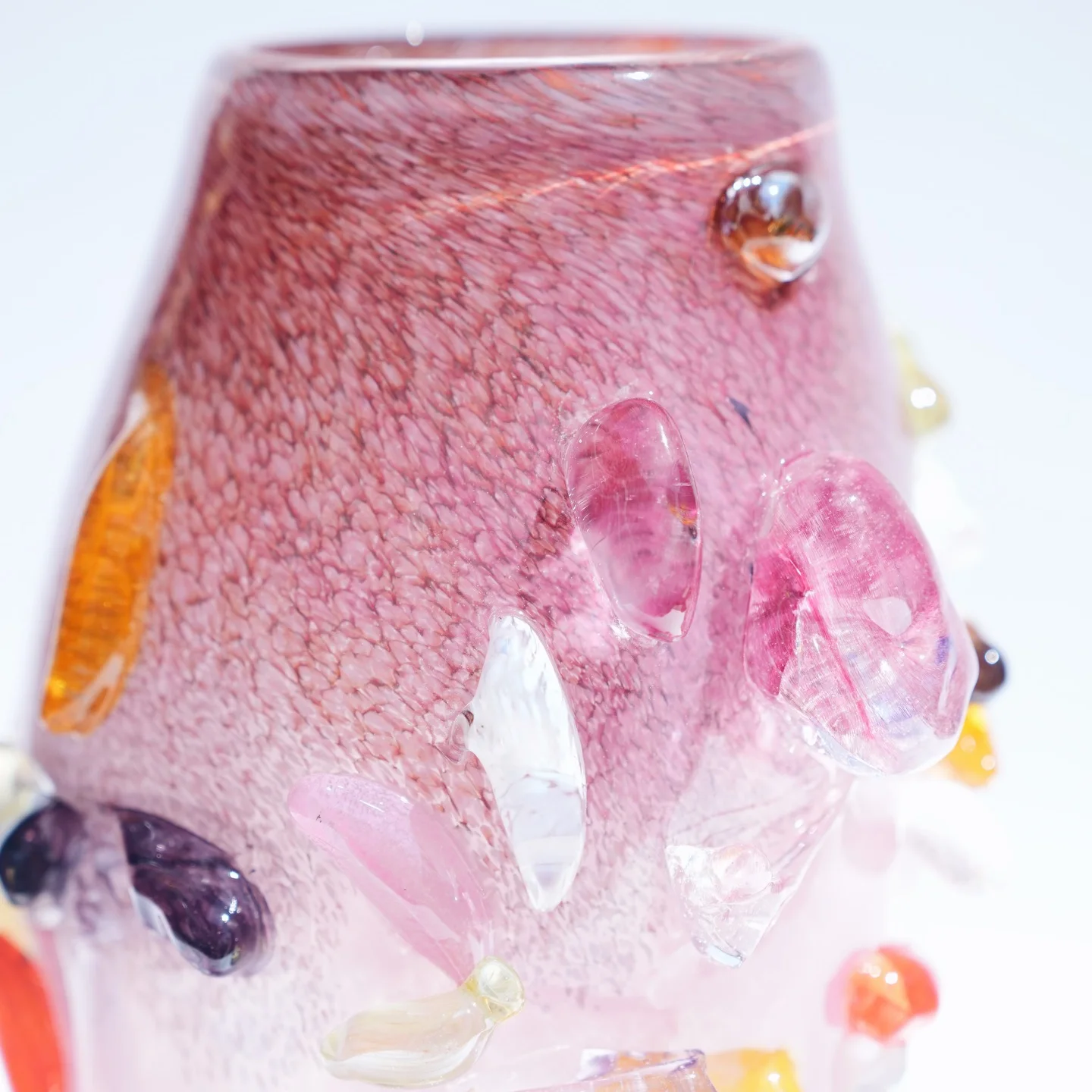 Artisan hand-blown glass vase, artisan ceramic vase, housewarming gift, new home deco… — Jane and Mery