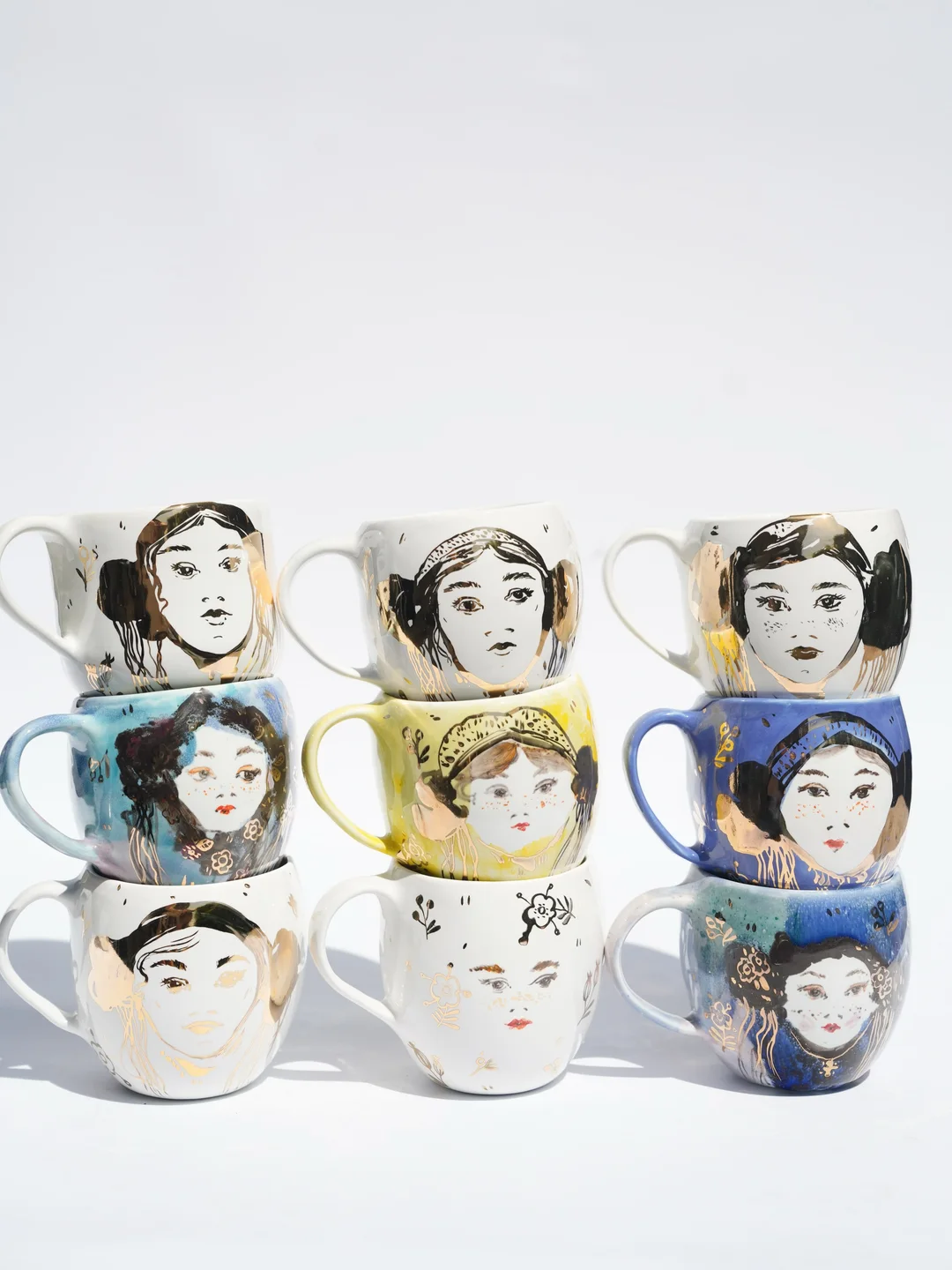 Porcelain mug, Gornyatko with Berehyny, housewarming gift, new home decor… — Jane and Mery