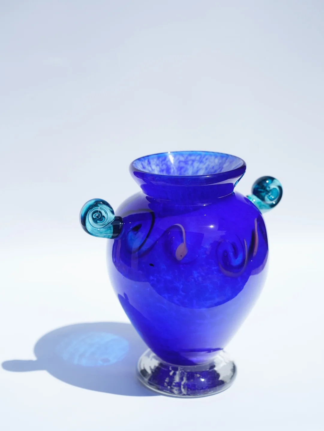 Artisan hand-blown glass vase, artisan ceramic vase, housewarming gift, new home deco… — Jane and Mery