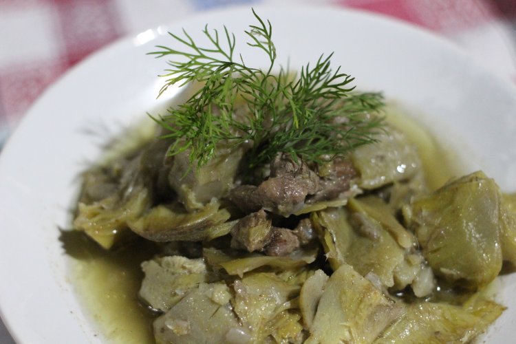 Lamb Meat Artichoke