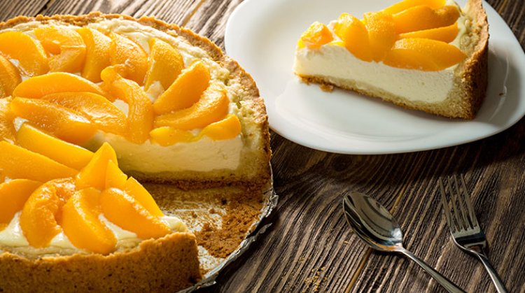 Şeftalili Tart