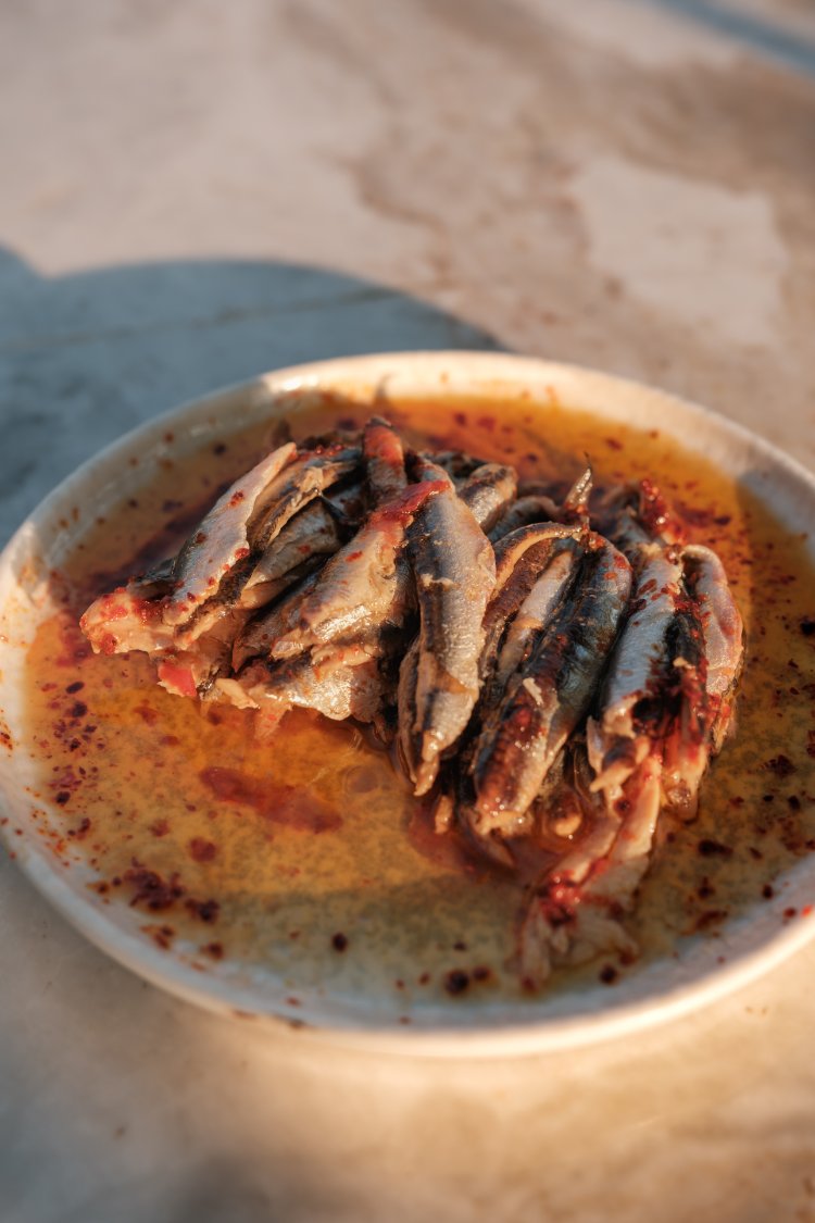 Anchovies with Sauce