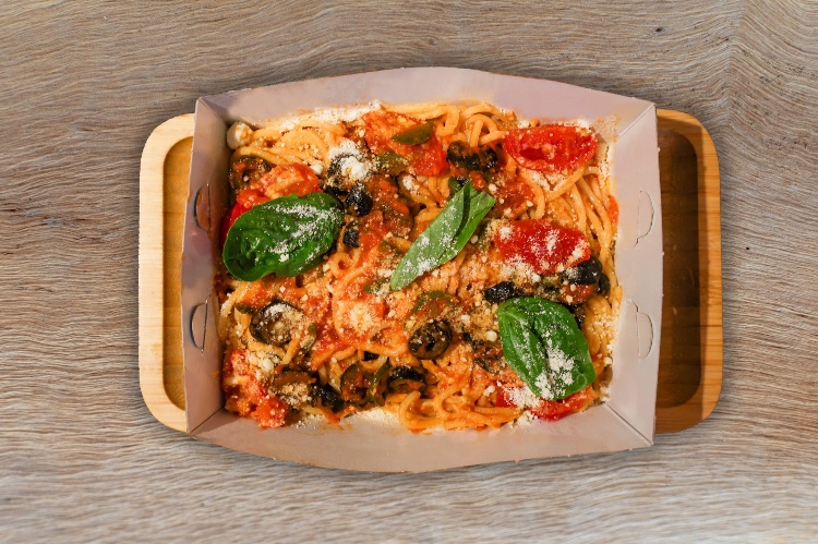 Spaghetti with Arrabbiata Sauce